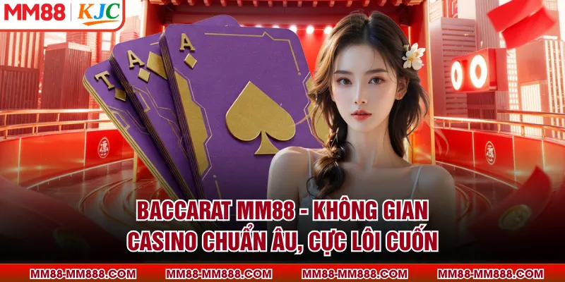 Baccarat MM88 - Không Gian Casino Chuẩn Âu, Cực Lôi Cuốn